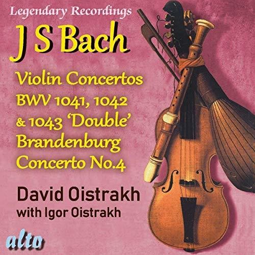 David Oistrakh: Bach Violin Concertos 1, 2, 3 Plus Brandenburg Concerto No.4 \ CD