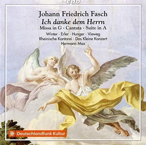 Fasch / Winter / Konzert: Missa in G / Cantata / Suite in a \ CD