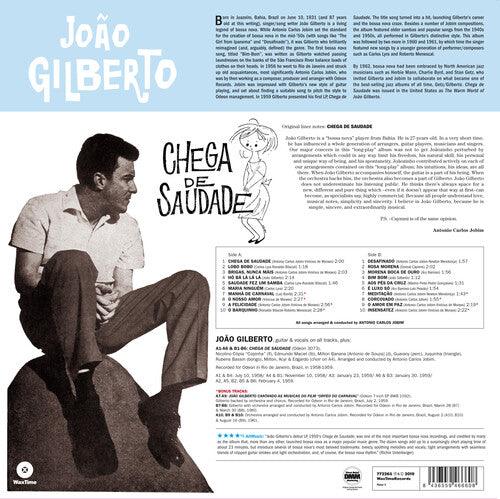 João Gilberto- Chega De Saudade - VINYL