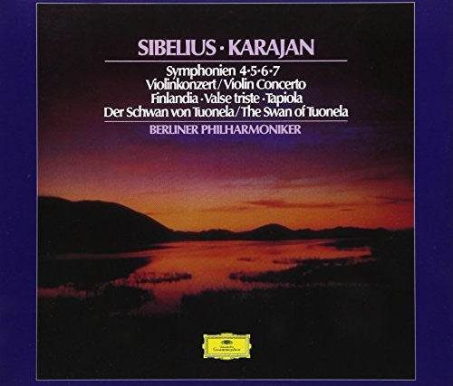 Sibelius / Karajan, Herbert Von: Sibelius: Symphonies / Violin Concerto \ CD