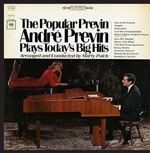 Andre Previn: Popular Previn: Andre Previn Play's Today's Big Hits \ CD