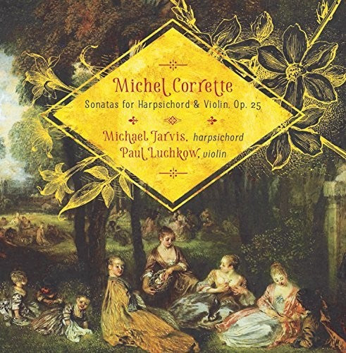 Luchkow-Jarvis Duo: Michel Corrette: Sonatas For Harpsichord & Violin \ CD