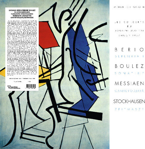 Berio / Boulez / Messiaen / Stockhausen: Serenata I / Sonatine / Canteyodjaya / Zeitmasze \ LP