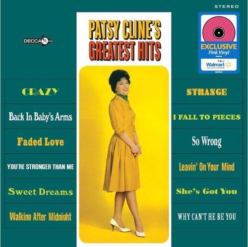 Patsy Cline- 12 Greatest Hits (Indie Exclusive Vinyl) (Pink Vinyl) - VINYL