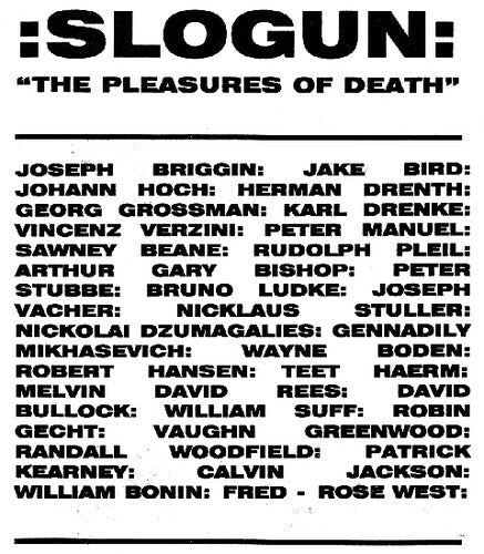 Slogun: The Pleasures of Death \ LP
