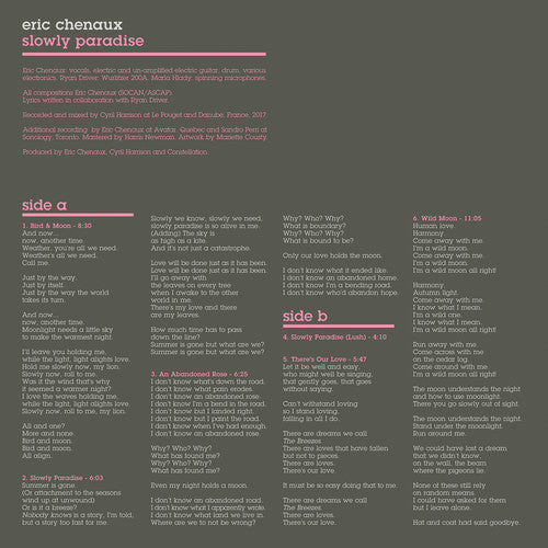 Eric Chenaux: Slowly Paradise \ LP