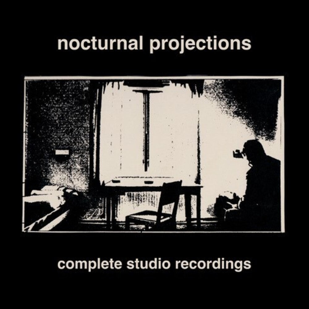 Nocturnal Projections- Complete Studio Recordings (Clear Red Vinyl) - VINYL
