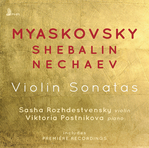 Myaskovsky: Sonat for Violin & Piano 70 \ CD