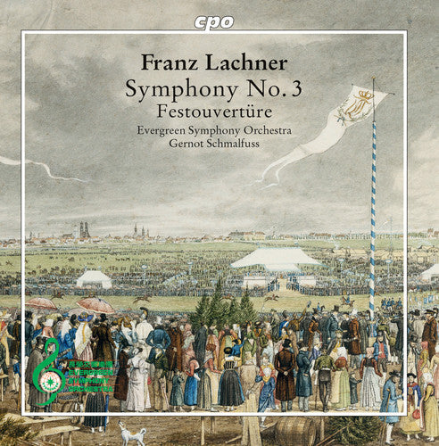 Lachner / Evergreen Symphony Orchestra: Symphony 3 / Festouverture \ CD