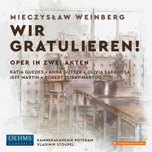 Guedes Gutter Saragosa Martin Elibay-Hartog Kammerakademie Potsdam Stoupel: Wir Gratulieren \ CD