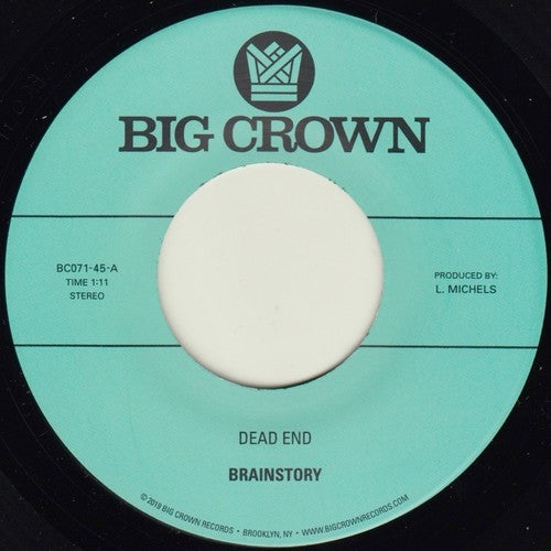 Brainstory- Dead End / Mnemophobia - VINYL