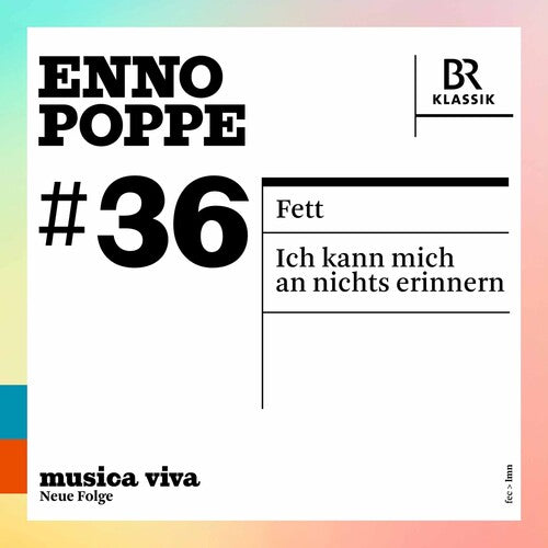 Poppe: Musica Viva - Poppe 36 \ CD