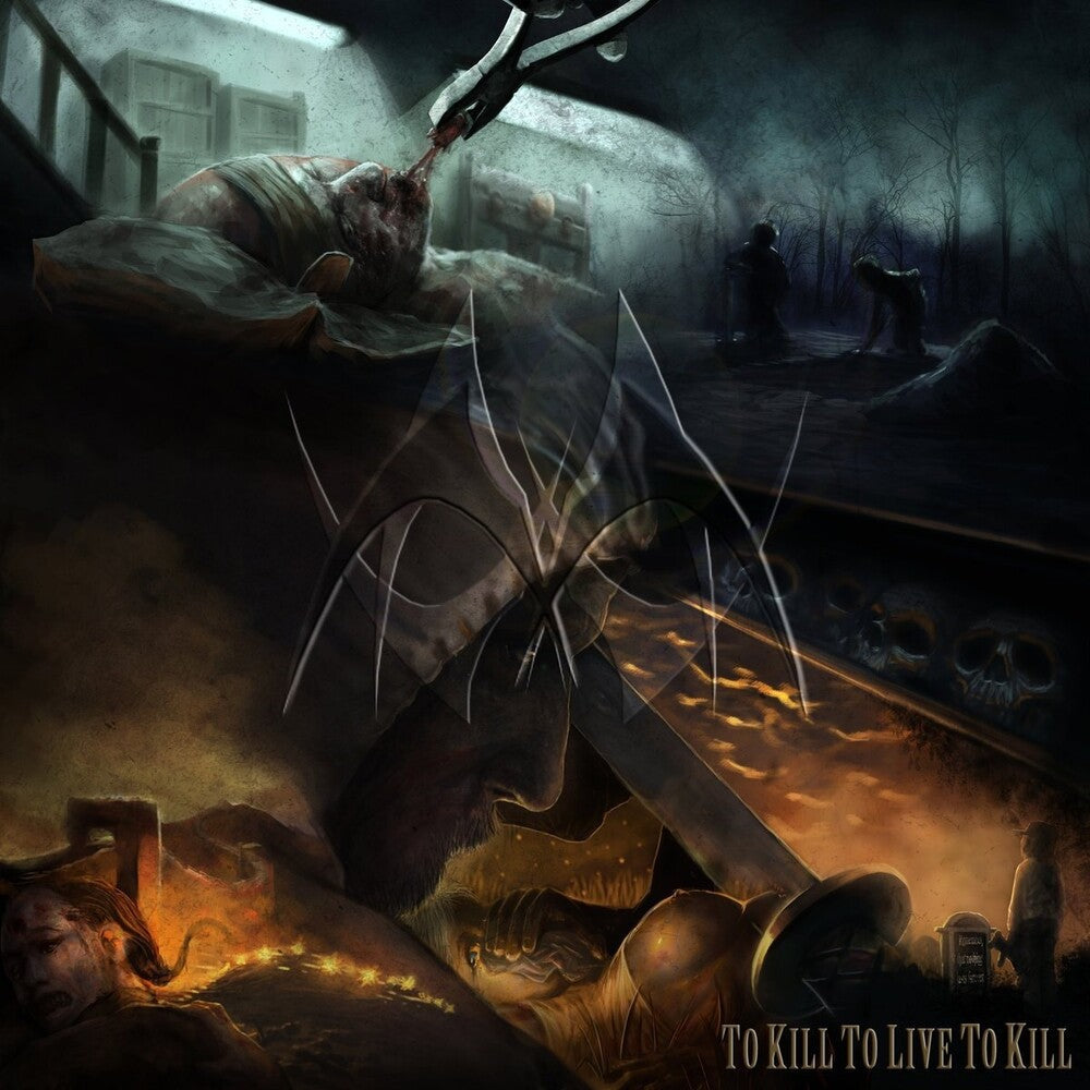 Manticora- To Kill to Live to Kill & To Live to Kill to Live (Blue Vinyl) - VINYL
