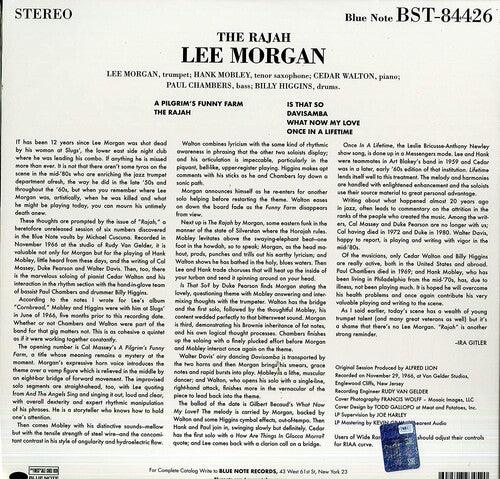 Lee Morgan- The Rajah - VINYL