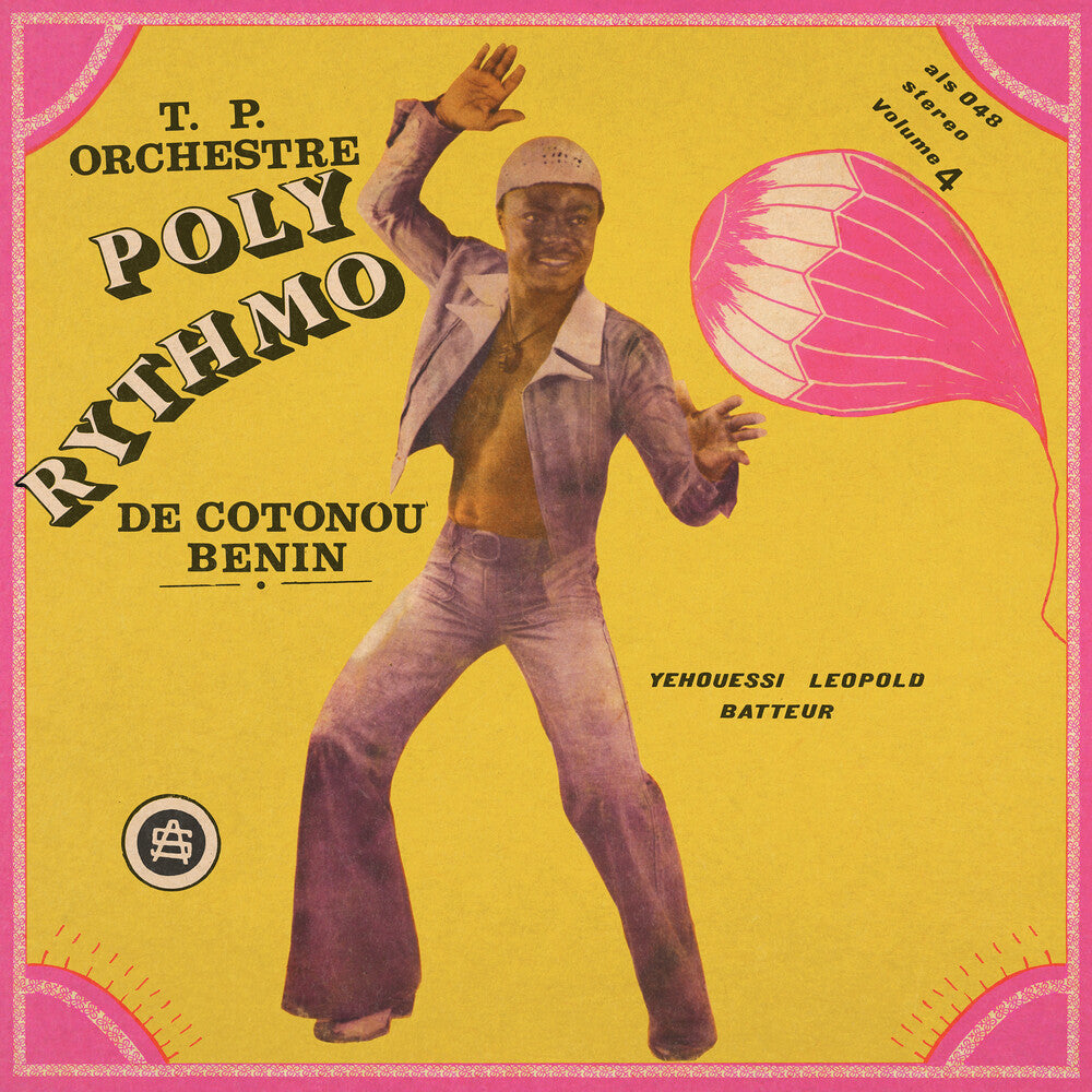 T.P. Orchestre Poly-Rythmo de Cotonou- Vol. 4 - Yehouessi Leopold Batteur - VINYL