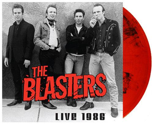 The Blasters- The Blasters Live 1986 - Transparent Fire Orange & Black Vinyl (Exclusive) - VINYL
