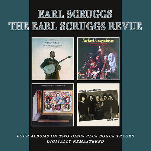 Scruggs, Earl / Earl Scruggs Revue: I Saw The Light With Some Help From My Friends / Live! From Austin City Limits / Strike Anywhere / Bold & New \ CD