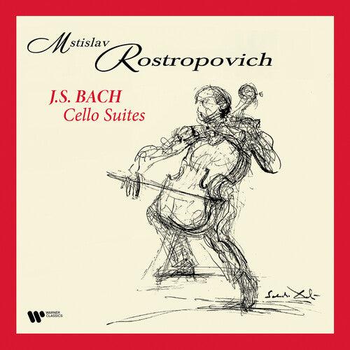Mstislav Rostropovich- Bach: The Cello Suites - VINYL