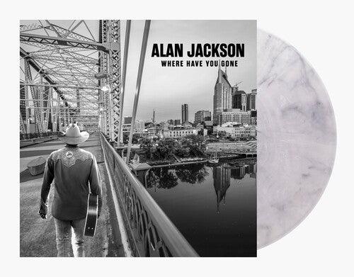 Alan Jackson- Where Have You Gone (Black & White Swirl) - VINYL