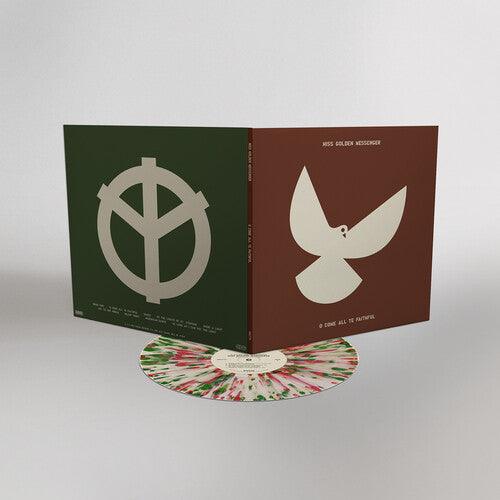 Hiss Golden Messenger- O Come All Ye Faithful (Bone Green Red Splatter Vinyl) (Tri-Color Splatter Effect) - VINYL