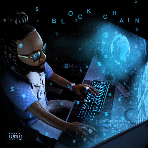 Money Man: Blockchain (Blue Seaglass Wave) \ LP
