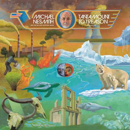 Michael Nesmith- Tantamount To Treason Vol 1: 50th Anniversary - 180gm Blue & White Splatter Vinyl - VINYL