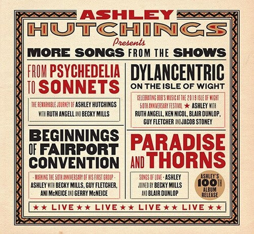 Ashley Hutchings: More Songs From The Shows \ CD