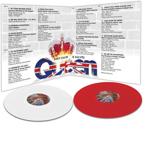 Various Artists- [Keep Calm & Salute Queen - red/white (Various Artists) - VINYL
