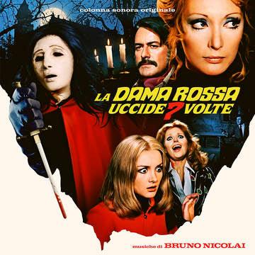 Bruno Nicolai- La Dama Rossa Uccide Sette Volte (The Red Queen Kills Seven Times) -RSD22 - VINYL