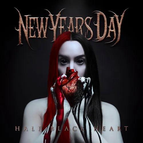 New Years Day- Half Black Heart - Ltd. Deep Blood Red LP - VINYL