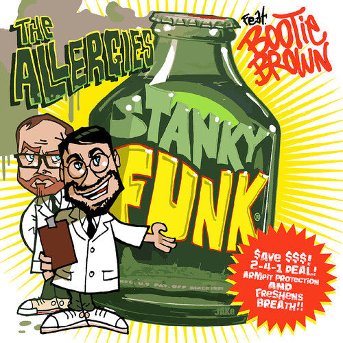 The Allergies- Stanky Funk (feat. Bootie Brown) - VINYL