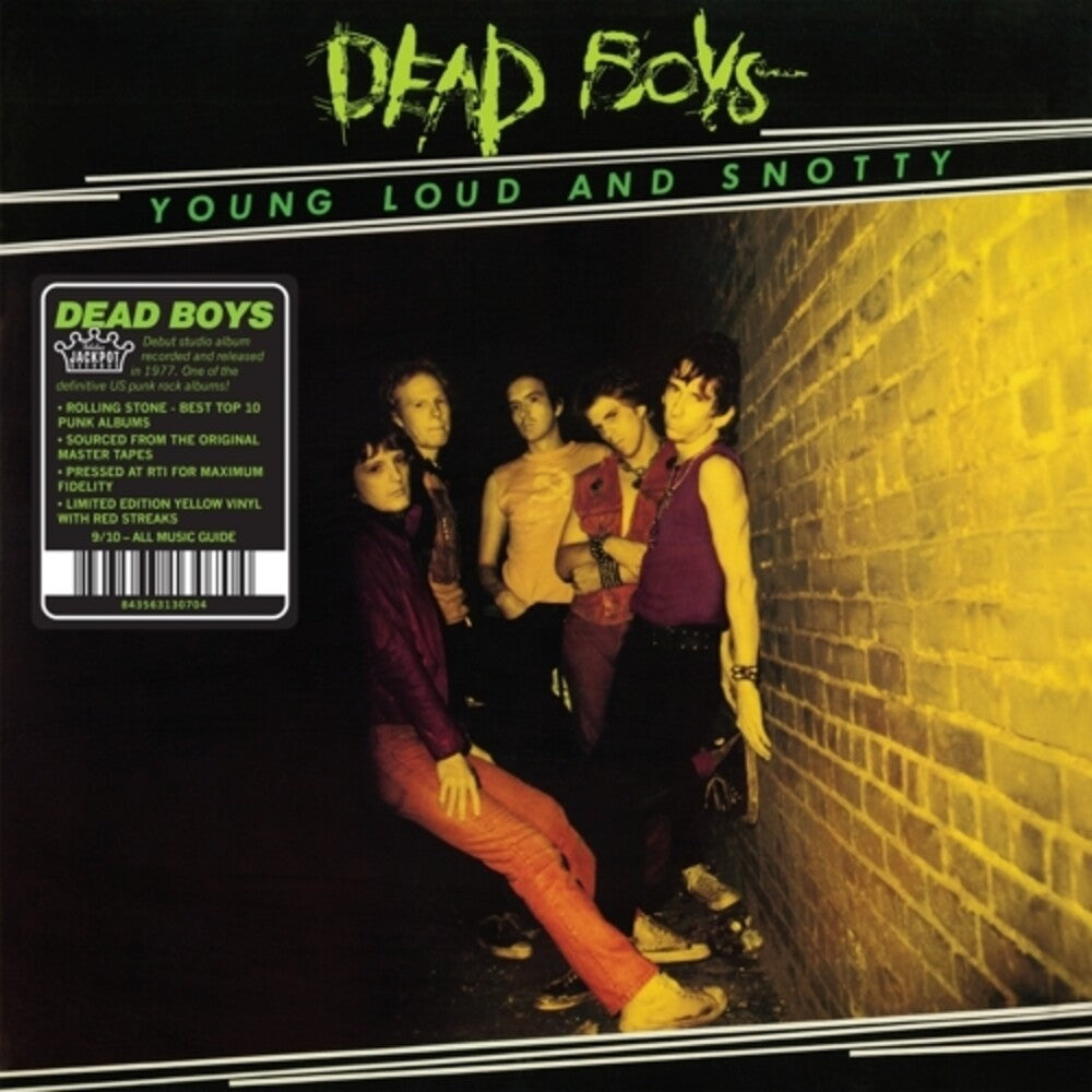 Dead Boys- Young, Loud & Snotty - VINYL