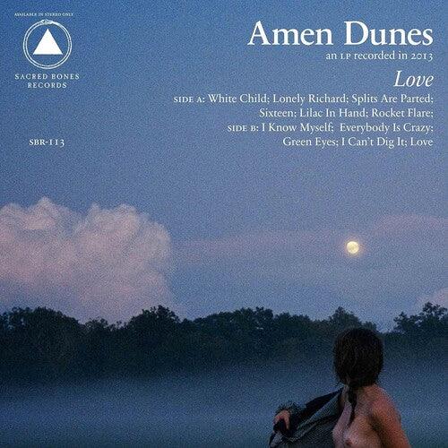 Amen Dunes- Love - Blue & White Marble - VINYL