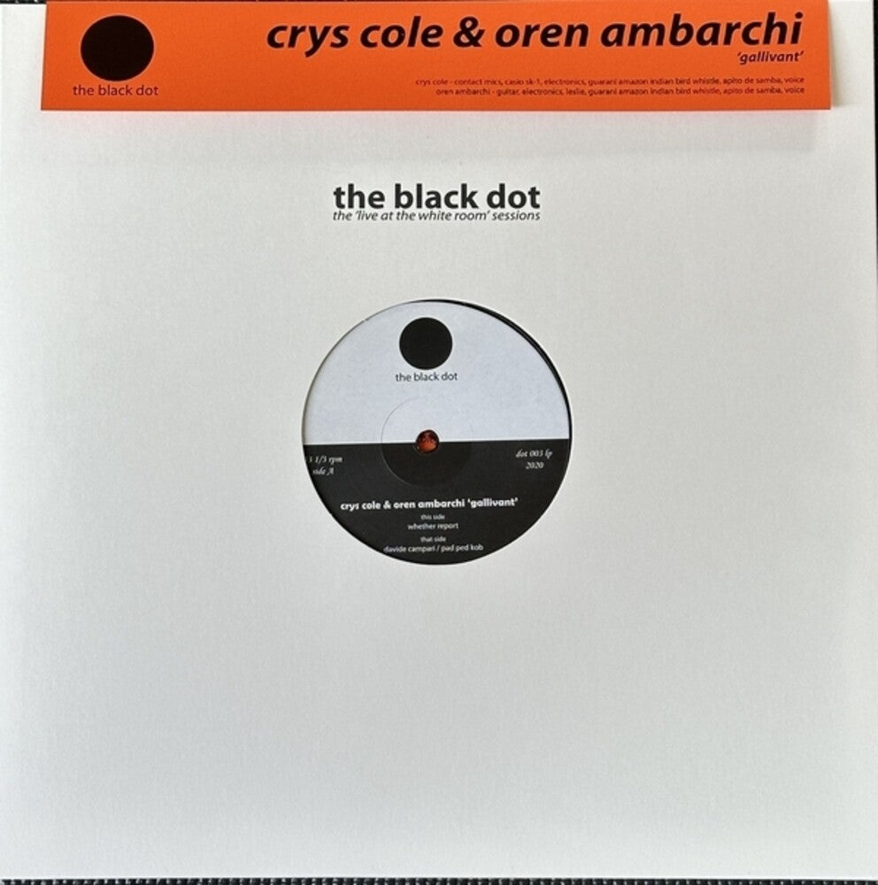 Oren Ambarchi / Cole,Crys- Gallivant (Can) - VINYL
