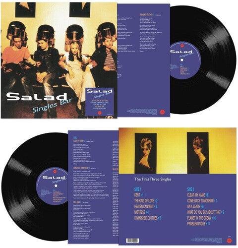 Salad- Singles Bar - 140-Gram Black Vinyl with Autographed Print - VINYL