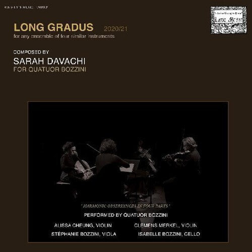 Sarah Davachi: Long Gradus \ CD