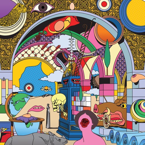 STRFKR: Parallel Realms - Violet & Cobalt Blue - VINYL