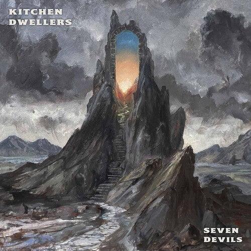 Kitchen Dwellers- Seven Devils - Blue & Orange Galaxy - VINYL