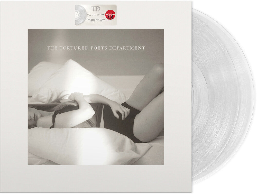 Taylor Swift- Tortured Poets Department (Clear Vinyl) (Bonus Tracks) - VINYL