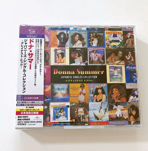 Donna Summer: Japanese Singles Collection - Greatest Hits - 3xSHM + DVD \ CD