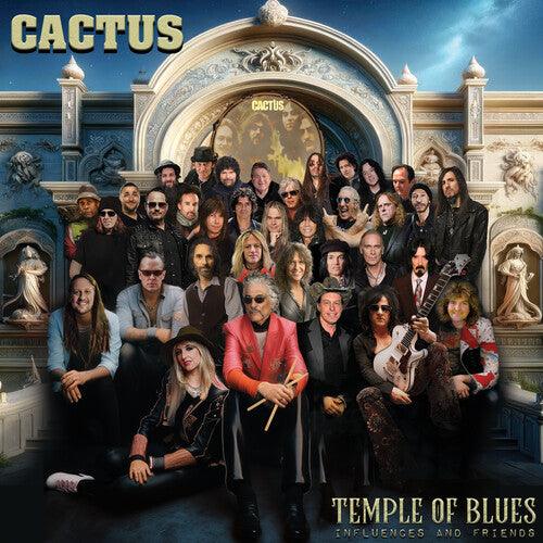 Cactus- Temple Of Blues - Influences & Friends (Red Vinyl, Reissue) - VINYL
