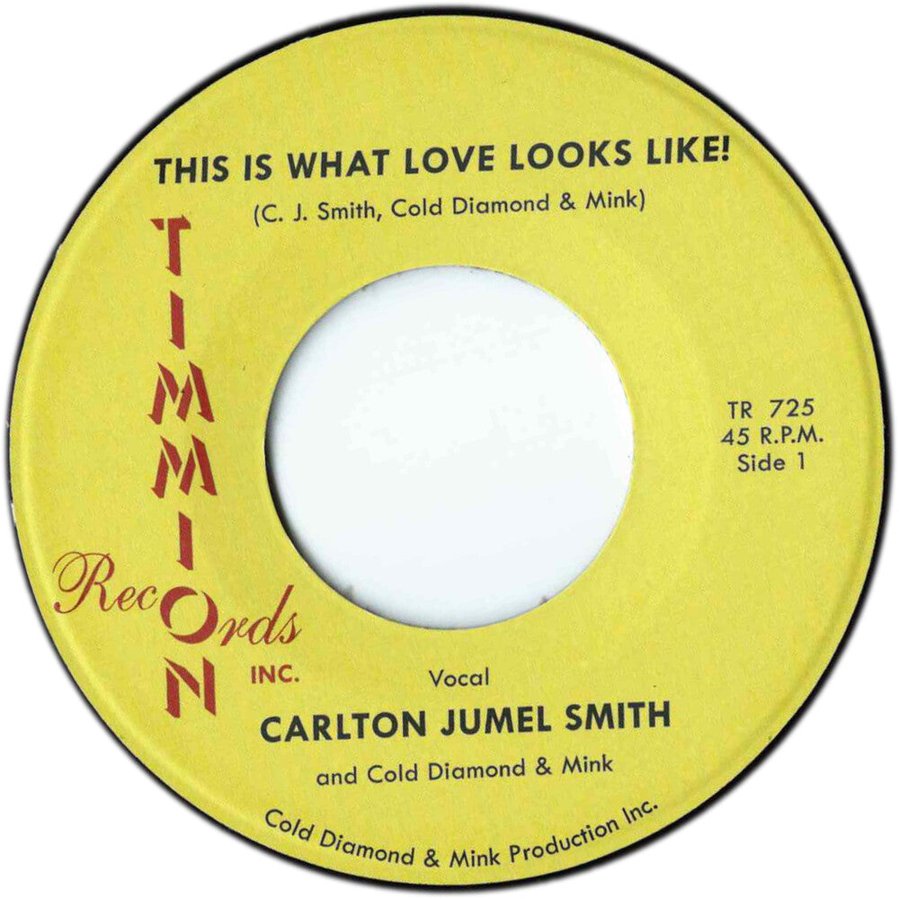 Carlton Smith Jumel / Cold Diamond & Mink- This Is What Love Looks Like - VINYL