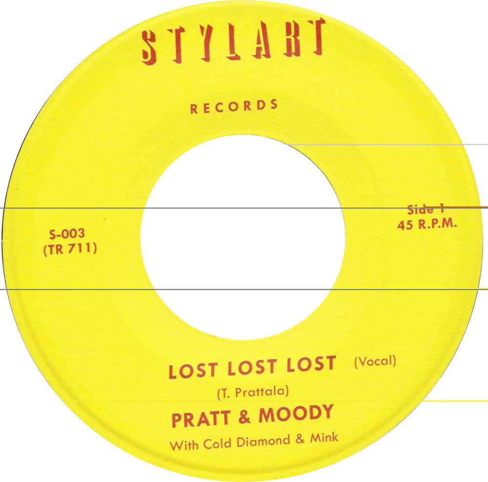 Pratt & Moody / Cold Diamond & Mink- Lost Lost Lost/Lost Lost Lost (Instrumental) - VINYL