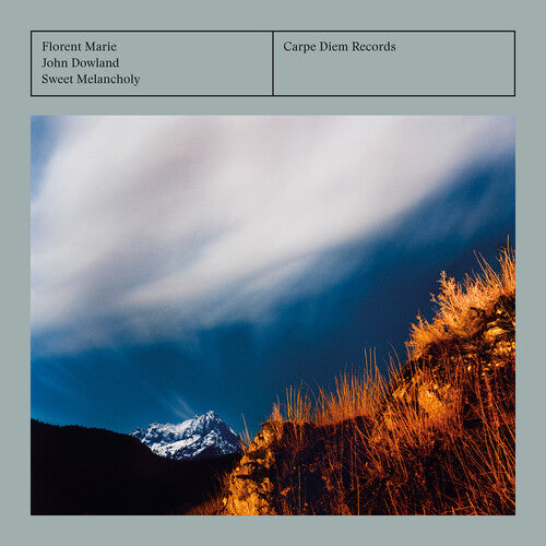 Florent Marie: Dowland: Sweet Melancholy \ CD