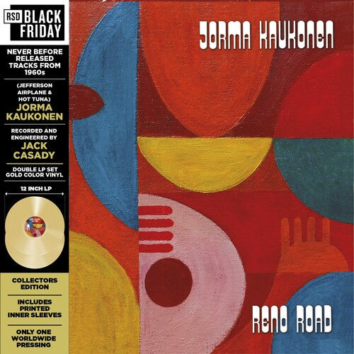 Jorma Kaukonen- Reno Road: Unleased tracks from the '60's -BF24 - VINYL