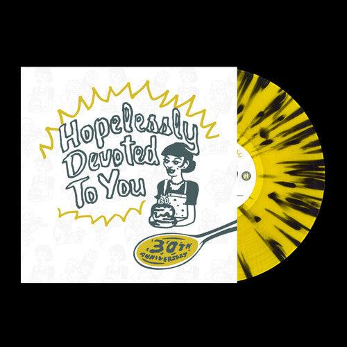 Various- Hopelessly Devoted to You: 30th Anniversary (Yellow/Black Splatter) - VINYL