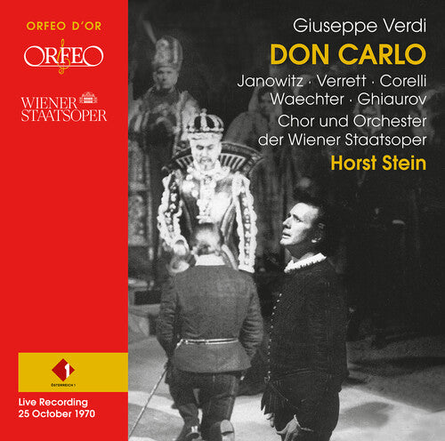 Nicolai Ghiaurov: Verdi: Don Carlo - Live Recording from 1970 \ CD