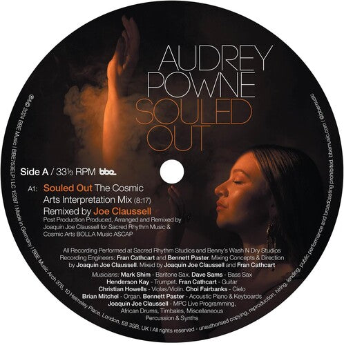 Audrey Powne: Souled Out / Feed The Fire Remixes \ LP