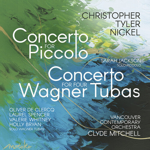 Sarah Jackson: Nickel: Concerto for Piccolo; Concerto for Four Wagner Tubas \ CD