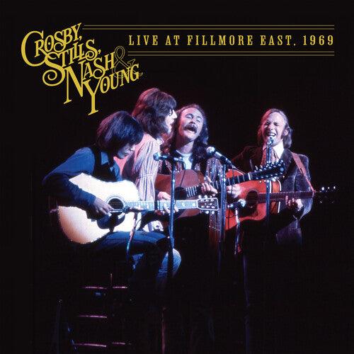 Crosby Stills Nash & Young- Live At Fillmore East, 1969 (Black Vinyl) - VINYL
